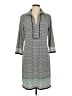 Max Studio Gray Casual Dress Size L - photo 1