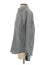 Gap 100% Cotton Houndstooth Gray Long Sleeve Button-Down Shirt Size S - photo 5