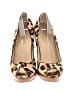Assorted Brands 100% Leather Animal Print Tan Heels Size 6 - photo 2