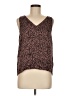Nordstrom 100% Viscose Brown Tank Top Size M - photo 1