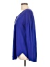 Zenana Blue Long Sleeve Blouse Size L - photo 5