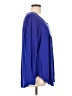 Zenana Blue Long Sleeve Blouse Size L - photo 4