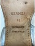 Hermès Silver  Leather Night Slingback Sandals Size EU 41 - photo 6