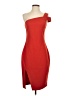 Likely Solid Red Cocktail Dress Size 4 - photo 1