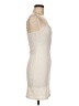 Unbranded Solid Ivory Cocktail Dress Size M - photo 4