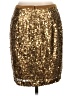 Broadway & Broome 100% Polyester Metallic Gold Formal Skirt Size 4 - photo 2