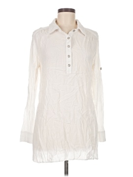 White House Black Market Long Sleeve Blouse (view 1)