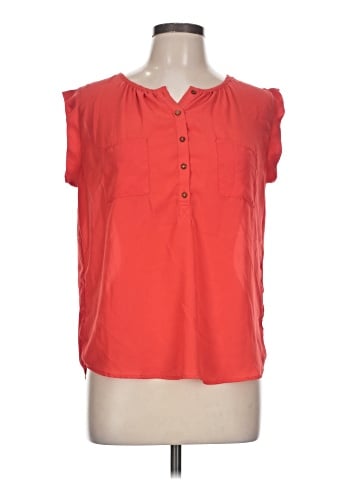 Thyme and Honey Short Sleeve Blouse (view 1)