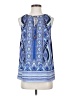 Rose & Thyme 100% Rayon Blue Sleeveless Blouse Size S - photo 1