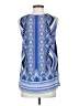Rose & Thyme 100% Rayon Blue Sleeveless Blouse Size S - photo 2