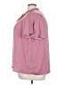 Torrid 100% Polyester Pink Short Sleeve Blouse Size 3X Plus (3) - photo 5
