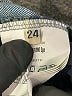 Valentino Graphic Blue Denim Shorts Size 24 waist - photo 12