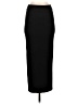 DKNY Solid Black Wool Skirt Size S - photo 1