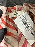 Entro 100% Polyester Color Block Tan Short Sleeve Blouse Size S - photo 7