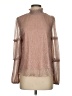 Blu Pepper 100% Polyester Brown Long Sleeve Blouse Size S - photo 1