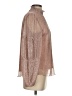 Blu Pepper 100% Polyester Brown Long Sleeve Blouse Size S - photo 4