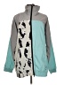 Adidas Stella McCartney 100% Polyester Color Block Teal Windbreaker Size M - photo 1