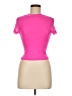 Assorted Brands Pink Short Sleeve Top Size M - photo 1