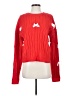 Double Take Hearts Red Pullover Sweater Size S - photo 1