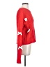 Double Take Hearts Red Pullover Sweater Size S - photo 4