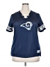Majestic 100% Polyester Blue Short Sleeve T-Shirt Size XXL - photo 1
