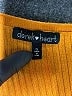 Derek Heart Orange Cardigan Size S - photo 7