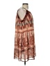 MNG Tie-dye Brown Casual Dress Size S - photo 4