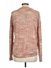 John Paul Richard 100% Acrylic Tweed Orange Pullover Sweater Size L - photo 2