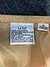 Le Suit 100% Polyester Metallic Gold Formal Skirt Size 10 - photo 4