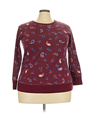 Woman Within Pullover Sweater (view 1)