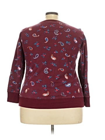 Woman Within Pullover Sweater (view 2)