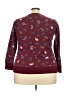 Woman Within Paisley Burgundy Pullover Sweater Size 18 (L) - photo 2