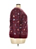 Woman Within Paisley Burgundy Pullover Sweater Size 18 (L) - photo 4
