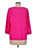 Shein Pink 3/4 Sleeve Blouse Size M - photo 2