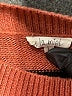 La Miel Stripes Burgundy Pullover Sweater Size L - photo 7