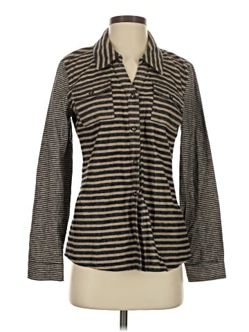 Tulle Long Sleeve Blouse (view 1)