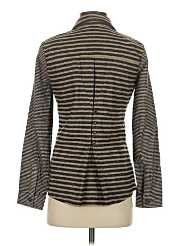 Tulle Long Sleeve Blouse (view 2)