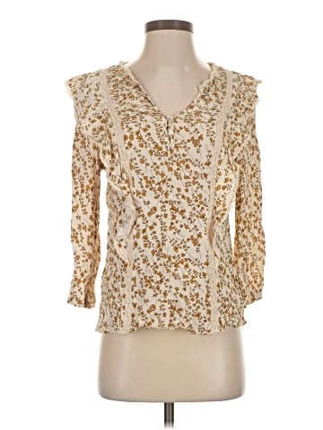 Pale Sky 3/4 Sleeve Blouse (view 1)