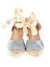 L.K. Bennett Color Block Blue Wedges Size EU 36 - photo 2