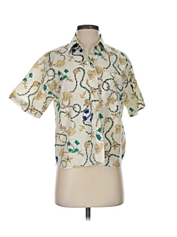 Cabin Creek Short Sleeve Blouse (view 1)