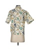 Cabin Creek Paisley Ivory Short Sleeve Blouse Size S - photo 2