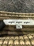 Eight Eight Eight 100% Cotton Brown Turtleneck Sweater Size S - photo 7