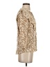 Pale Sky 100% Rayon Gold 3/4 Sleeve Blouse Size S - photo 4