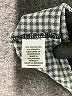 Elle Houndstooth Black Sleeveless Blouse Size S - photo 8