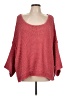 Free People 100% Cotton Red Pullover Sweater Size L - photo 1