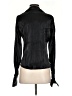Serenade Black Long Sleeve Blouse Size S - photo 2