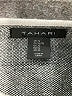 Tahari Checkered-gingham Gray Pullover Sweater Size XL - photo 7