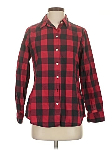 Foxcroft Long Sleeve Button-Down Shirt (view 1)