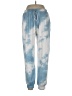 Everly Tie-dye Blue Casual Pants Size L - photo 1