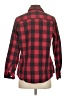 Foxcroft 100% Cotton Checkered-gingham Red Long Sleeve Button-Down Shirt Size 8 - photo 2